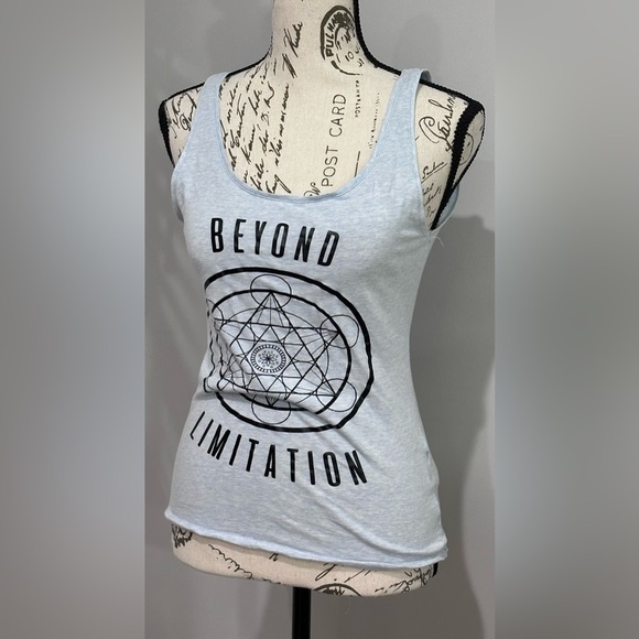 💙Beyond Limitation Tank Top - Light Blue - 💙 - Picture 3 of 8